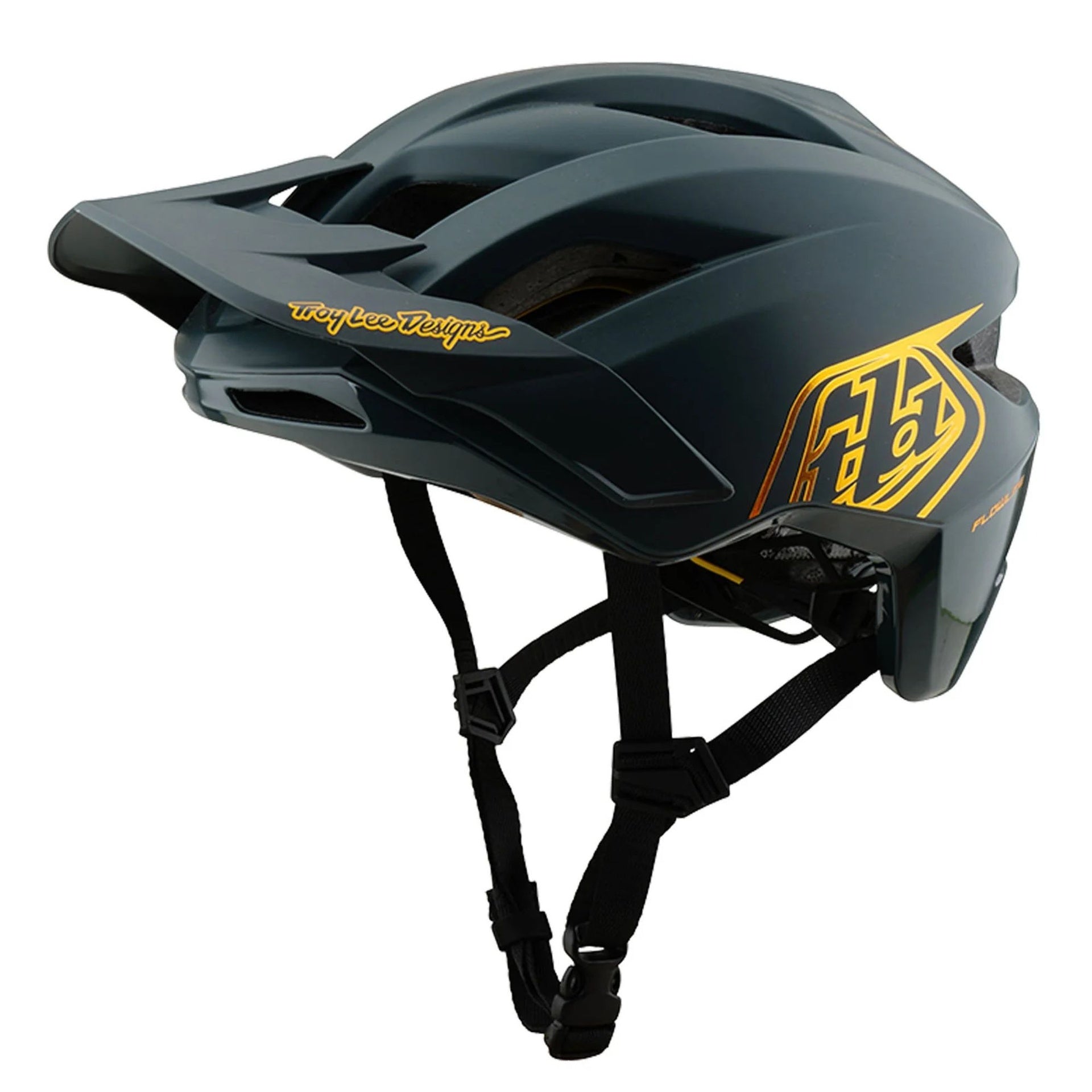 Casco Troy Lee Designs Flowline Point Gray / Gold